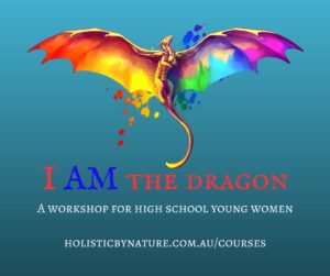 I AM the dragon poster, resilience for young women, image by Kaenith dragon http://kaenith.tumblr.com/post/130166961773/please-click-for-full-size-it-seemed-fitting