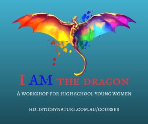 I AM the dragon poster, resilience for young women, image by Kaenith dragon http://kaenith.tumblr.com/post/130166961773/please-click-for-full-size-it-seemed-fitting